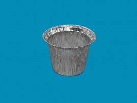 Алюминиевая форма круглая , 120мл