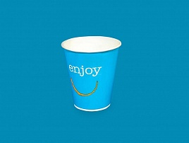 Стакан бумажный, DPE12 Enjoy 300мл