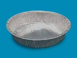 Алюминиевая форма круглая, 180мл.