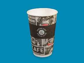Стакан Cafe Noir двухслойный 400мл
