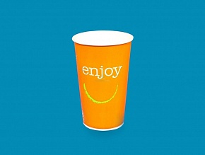 Стакан Enjoy DPE16 под хол. напитки 400мл